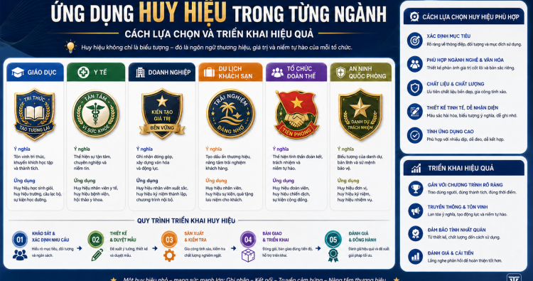 Ứng dụng huy hiệu - ảnh đại diện Vinatag